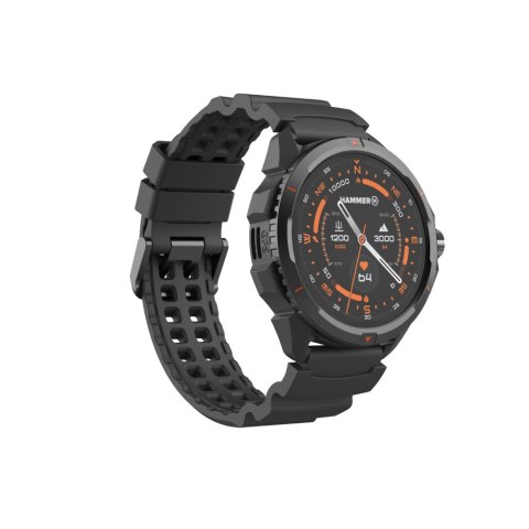 Hammer Hammer Watch 2 | Smart watch | GPS (satellite) | AMOLED | 1.5" | Waterproof | Black