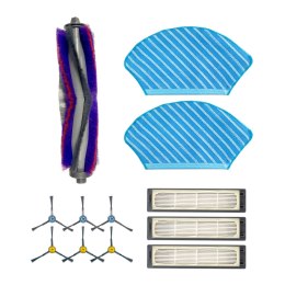 Midea Midea Spare Parts Kit: Side Brush×6pcs, Main Brush×1pc, HEPA Filter×3pcs, Mopping Cloth×2pcs for M7 | Midea