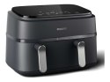 Philips Philips Airfryer z podwójnym koszem | NA351/00 Seria 3000 | Moc 2750 W | Pojemność 9 l | Technologia Rapid Air | Czarny