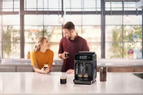 Philips Philips | Ekspres do kawy z serii 1200 | EP1220/00 | Ciśnienie pompy 15 bar | Wbudowany spieniacz do mleka | W pełni automatyczn