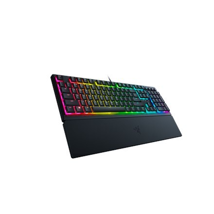 Razer Razer | Ornata V3 | Klawiatura dla graczy | Podświetlenie LED RGB | USA | Czarna | Przewodowa | m | Mecha-Membrana