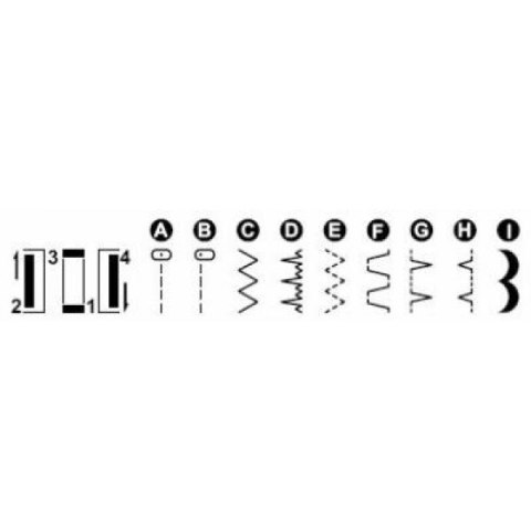 Singer Sewing machine Singer SMC 1409 Number of stitches 9 White