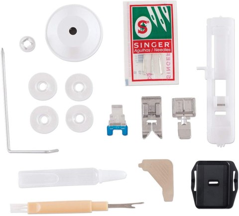 Singer Singer Sewing Machine Simple 3232 Number of stitches 32 Number of buttonholes 1 White