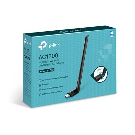 TP-LINK TP-LINK | Karta sieciowa | IEEE 802.11b | IEEE 802.11a | IEEE 802.11g | IEEE 802.11n | IEEE 802.11ac | SuperSpeed USB 3.0