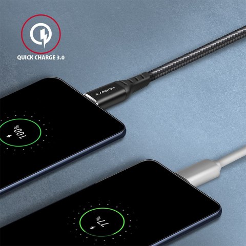 AXAGON AXAGON Data and charging USB 2.0 cable, 1 m | BUCM-AM10AB | USB-C to USB-A