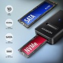 AXAGON AXAGON USB-A 10Gbps - M.2 NVMe and SATA SSD Adapter | ADM2-AM