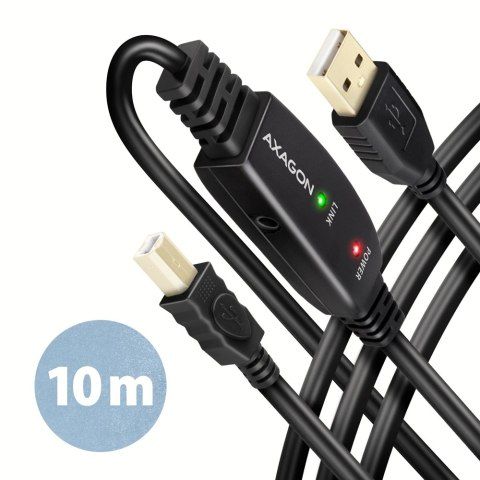 AXAGON AXAGON USB repeater cable, 10 m | ADR-210B | USB Type A - USB Type B