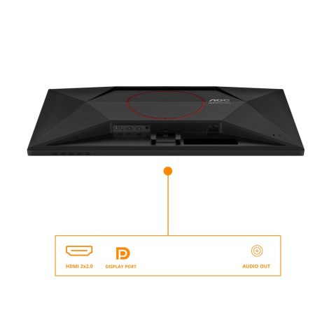 AOC AOC Q27G42XE | 27 " | IPS | QHD | 16:9 | 180 Hz | 1 ms | 2560 x 1440 pixels | 300 cd/m² | HDMI ports quantity 2 | Black