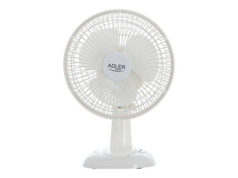 Adler Adler | Fan with clip | AD 7317 | Table Fan | White | Diameter 15 cm | Number of speeds 2 | 30 W | No