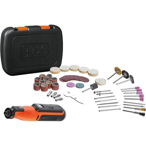 BLACK & DECKER 8V Cordless Rotary Tool With Kit Box | BCRT8IK-XJ
