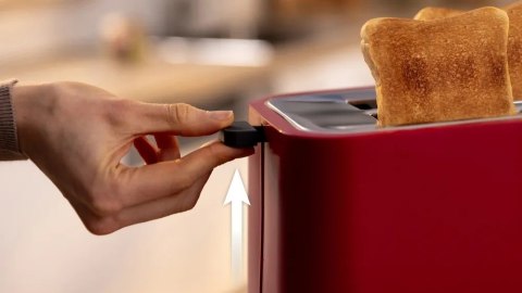 Bosch Bosch Compact Toaster | TAT3M124 MyMoment | Number of slots 2 | Housing material Plastic | Red
