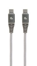 Cablexpert Cablexpert 100 W Type-C Power Delivery (PD) premium charging and data cable, 1.5 m | CC-USB2B-CMCM100-1.5M