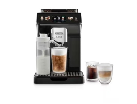 Delonghi Delonghi Coffee Maker | ECAM450.65.G Eletta Explore | Pump pressure 19 bar | Built-in milk frother | Automatic | 1450 W | Grey