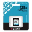 Kingston Kingston | Canvas Go! Plus | 128 GB | SD | Flash memory class Class 10, UHS-I, U3, V30
