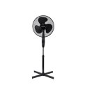 Mesko Mesko | Fan | MS 7311 | Stand Fan | Black | Diameter 40 cm | Number of speeds 3 | Oscillation | 45 W | No
