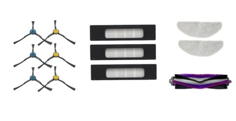 Midea Midea | Spare Parts Kit: 6x Side Brush, 1x Main Brush, 3x HEPA Filter, 2x Mopping Cloth for M7Pro/S8+