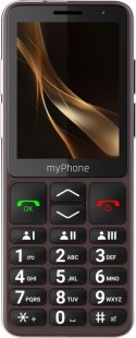 MyPhone MyPhone Bueno LTE Praline Collection | Brown | 2.8 " | IPS | 48 MB | 128 MB | Single SIM | MicroSD | 3G | Bluetooth | Main camer