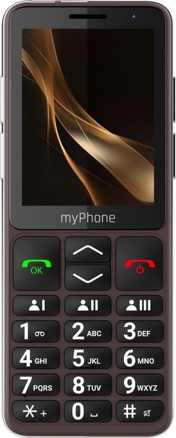 MyPhone MyPhone Bueno LTE Praline Collection | Brown | 2.8 " | IPS | 48 MB | 128 MB | Single SIM | MicroSD | 3G | Bluetooth | Main camer