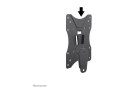 Neomounts Neomounts NM-W60BLACK Tiltable monitor/TV mount wall - 10-30" - max 25 kg - VESA 75x75-100x100 - d 3,4 cm - black