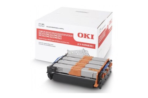 OEM Oryginalny Moduł Bębna CMYK OKI C301, C321, C331, C332, C511, C531, MC332, MC342, MC352, MC362, MC363, MC562 (44968301)