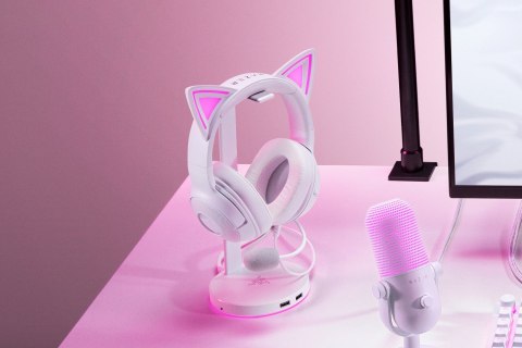 Razer Razer Headset | Kraken Kitty V2 | Wired | Over-ear | Microphone | Noise canceling | White
