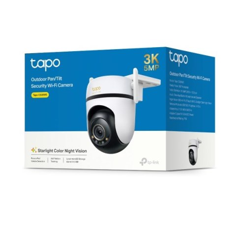 TP-LINK TP-LINK | Outdoor Pan/Tilt Security Wi-Fi Camera | Tapo C530WS | Dome | 5 MP | 3.2 mm/ F1.6 | IP66 | H.264 | Micro SD, Max. 512 