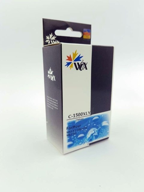Wox Tusz Wox Yellow CANON PGI-1500XLY z chipem zamiennik PGI1500XLY