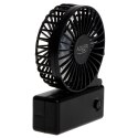 Adler Adler Foldable mini fan | AD 7336 | Desk fan | Black | Diameter 6.5 cm | Number of speeds 1