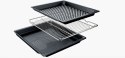 Bosch Bosch Oven | HBA272BB3 | 71 L | Electric | Pyrolysis/Hydrolytic | Touch control | Height 59.5 cm | Width 59.4 cm | Black