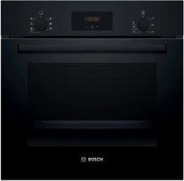 Bosch Bosch Oven | HBF133BA1 | 66 L | Electric | EcoClean | Knobs | Height 59.5 cm | Width 59.4 cm | Black