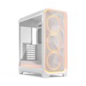 Fractal Design Fractal Design Meshify 3 | Ambience Pro RGB White TG Clear Tint | ATX | Power supply included No