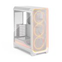 Fractal Design Fractal Design Meshify 3 | Ambience Pro RGB White TG Clear Tint | ATX | Power supply included No