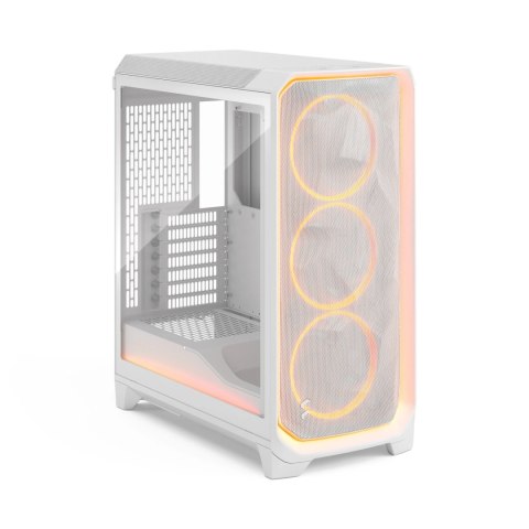 Fractal Design Fractal Design Meshify 3 | Ambience Pro RGB White TG Clear Tint | ATX | Power supply included No
