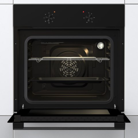Gorenje Gorenje Oven | BO6615E01B | 60 L | Electric | EnamelClean | Push pull buttons | Height 59.5 cm | Width 59.5 cm | Stainless steel
