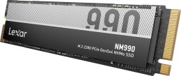 Lexar Lexar SSD | NM990 | 2000 GB | Format dysku SSD M.2 2280 | Interfejs dysku półprzewodnikowego PCIe Gen 5x4 | Prędkość odczytu 140