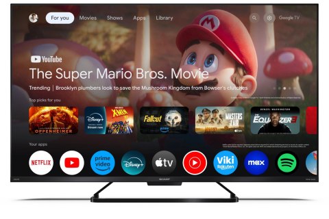 Sharp Sharp 43GR8265E | 43" | Smart TV | Google TV | 4K Ultra HD