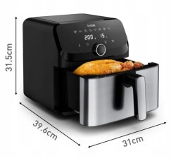 TEFAL TEFAL Easy Fry Mega Air Fryer | EY855D10 | Power 1700 W | Capacity 7.5 L | Black
