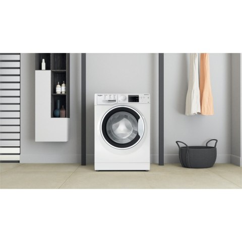Whirlpool Pralka Whirlpool | WRBSB 6249 W EU | Klasa efektywności energetycznej C | Ładowana od frontu | Pojemność prania 6 kg | 1200 obr/