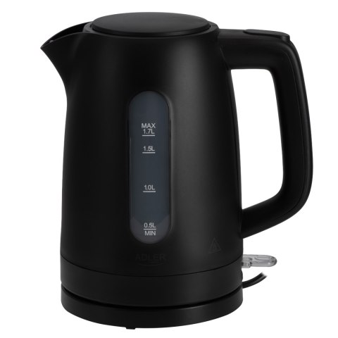 Adler Adler Kettle | AD 1379b | Electric | 2200 W | 1.7 L | Polypropylene | 360° rotational base | Black