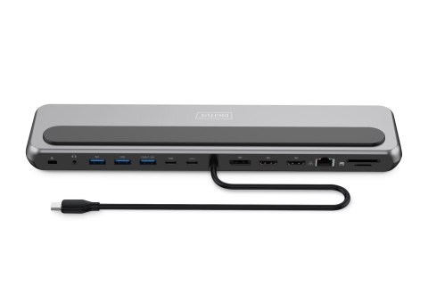 Digitus Stacja dokująca DIGITUS USB-C 8K, 12-portowa