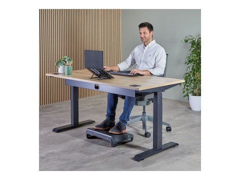Fellowes Przenośna podstawka pod laptop Fellowes Alumia - czarna | Fellowes