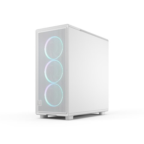 Fractal Design Obudowa Fractal Design Epoch w białym kolorze z przezroczystym tintem RGB, ATX, bez zasilacza, elegancki i nowoczesny design dla