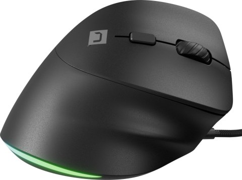 Genesis Mysz Genesis | Natec Crake 2 Pro | Przewodowa | Czarna