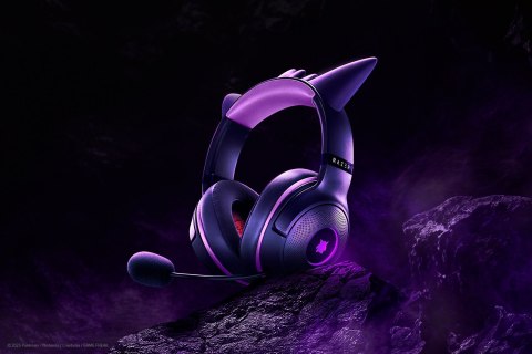 Razer Razer Headset | Kraken Kitty V2 | Przewodowy | Nauszny | Mikrofon | Redukcja szumów | Gengar Edition