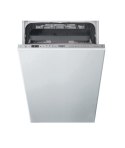 Whirlpool Zmywarka Whirlpool | WSIO 3T223 PCE X | Do zabudowy | Szerokość 45 cm | Liczba kompletów naczyń 10 | Liczba programów 7 | Klasa 