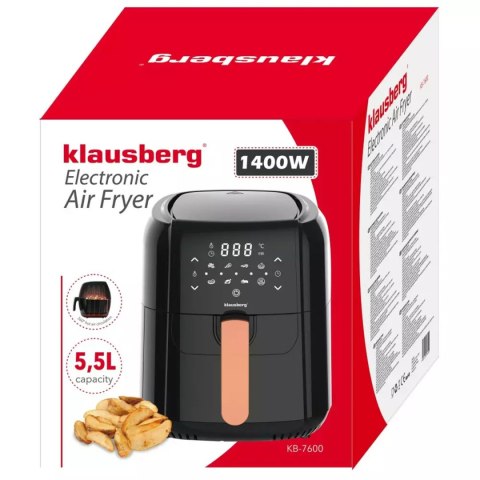 FRYTOWNICA BEZTŁUSZCZOWA 5,5L KLAUSBERG KB-7600