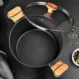 GARNEK MULTICLAD 20cm Z POKRYWĄ BERGNER BG-56036 CHARCOAL