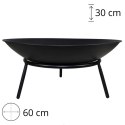 STALOWE PALENISKO OGRODOWE 60cm PALERMO