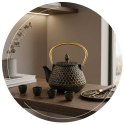 ZAPARZACZ ŻELIWNY DZBANEK ZŁOTY 900ml Z FILTREM i FILIŻANKAMI HAGE