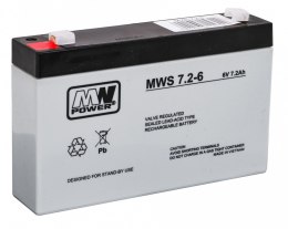 ND28_10686_AKU_6V-7AH Części pojazdy akumulator 6V 7 2AH CZęśCI